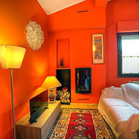 View Over The Rooftops Of *