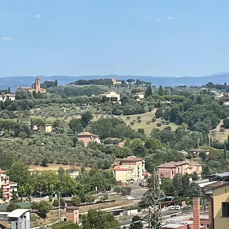 View Over The Rooftops Of Apartment Siena