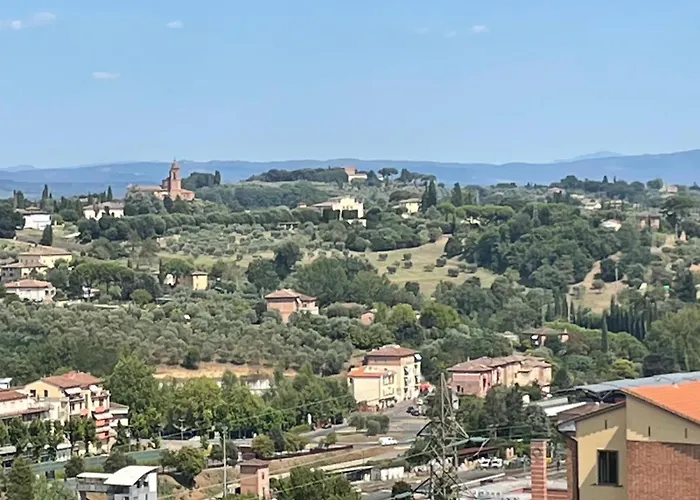 View Over The Rooftops Of Apartamento Siena
